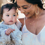 Julie Rhinestone Triangle Necklace - MTT Collective