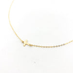 Kate Little Held Cross Necklace | Gold - MTT Collective
