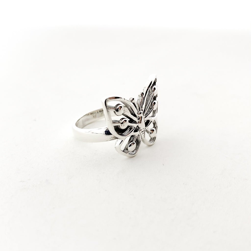 Kia Butterfly Ring | Silver - MTT Collective