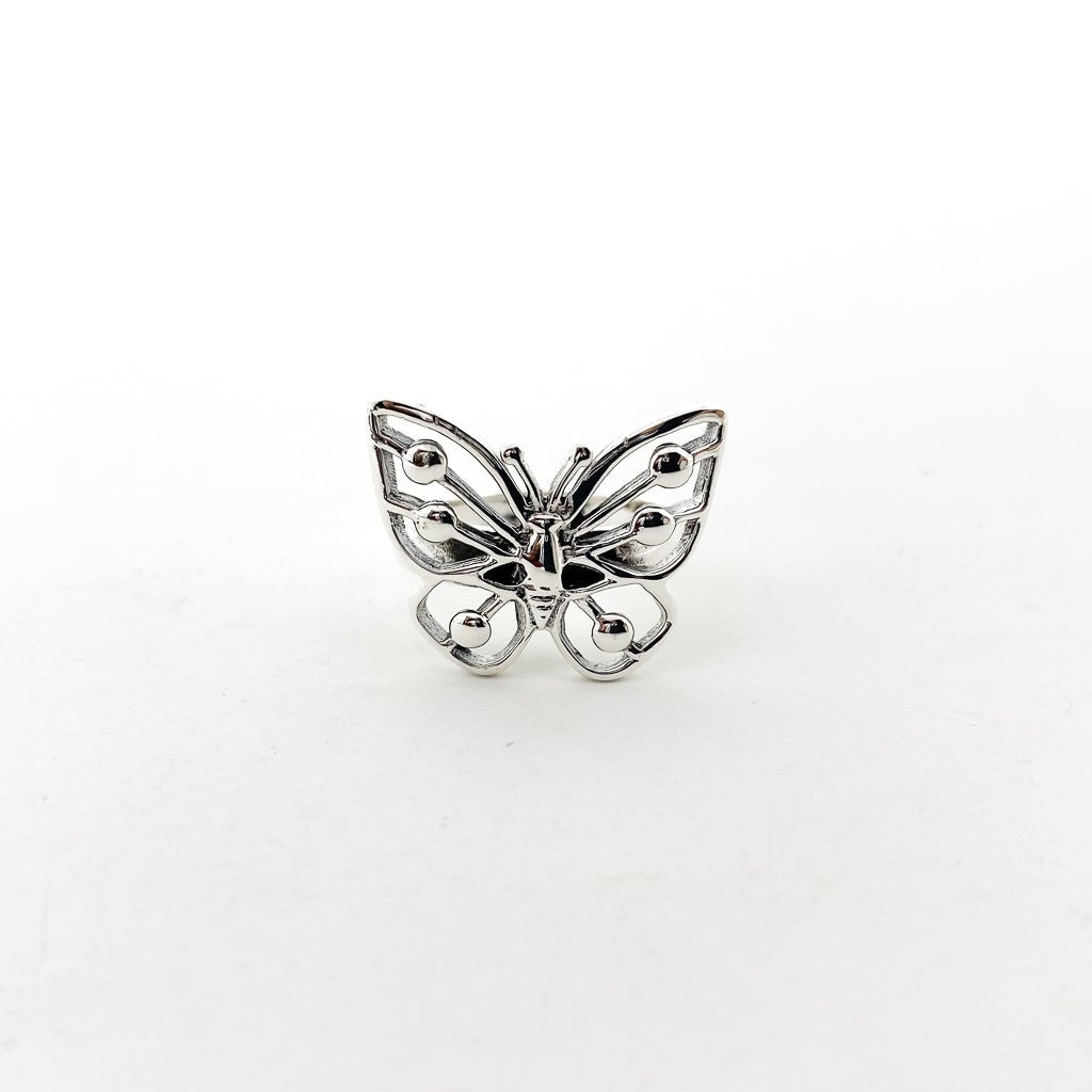 Kia Butterfly Ring | Silver - MTT Collective