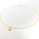 Kinsley Sunflower Necklace | Gold - MTT Collective