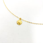 Kinsley Sunflower Necklace | Gold - MTT Collective
