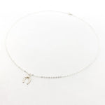Leslie Horseshoe Necklace | Silver - MTT Collective