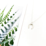 Leslie Horseshoe Necklace | Silver - MTT Collective
