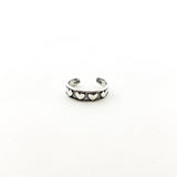 Little Hearts Toe Ring | Silver - MTT Collective