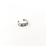 Little Hearts Toe Ring | Silver - MTT Collective