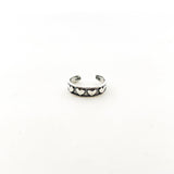 Little Hearts Toe Ring | Silver - MTT Collective