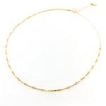 Lucy Bar Chain Necklace | Gold - MTT Collective