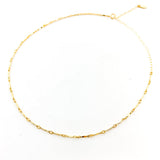 Lucy Bar Chain Necklace | Gold - MTT Collective