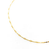Lucy Bar Chain Necklace | Gold - MTT Collective