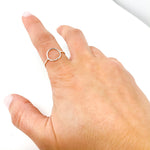 Luna Circle Ring | Silver - MTT Collective