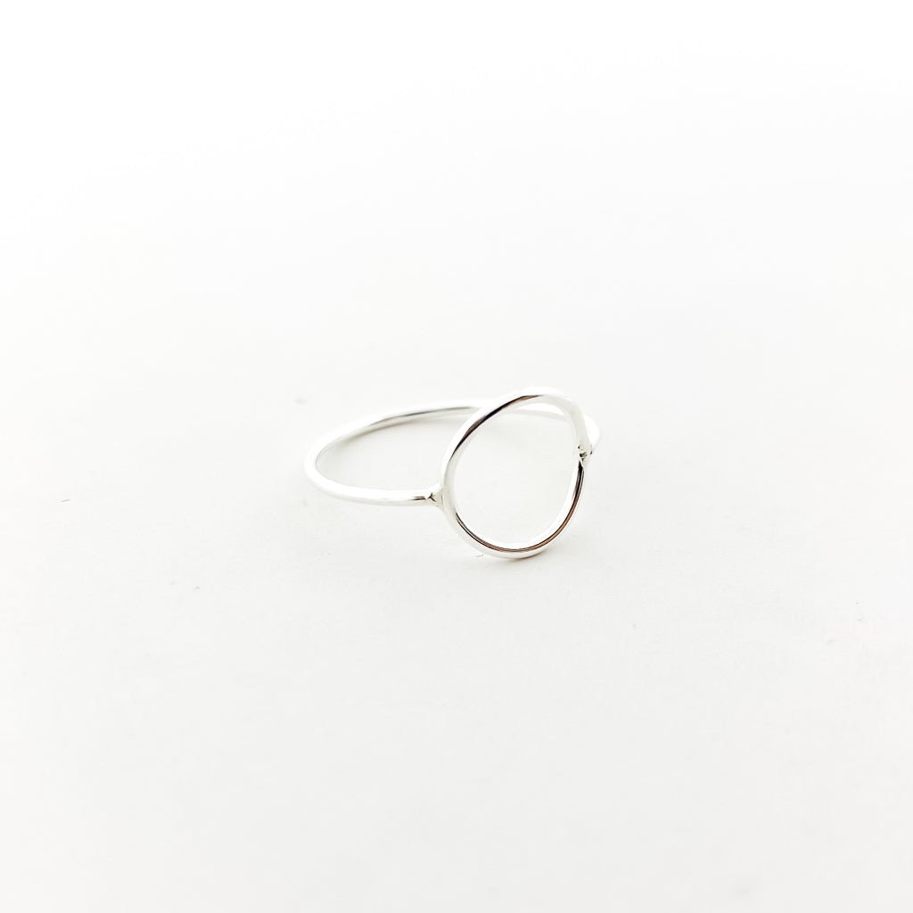 Luna Circle Ring | Silver - MTT Collective
