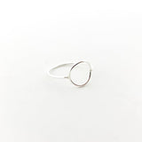 Luna Circle Ring | Silver - MTT Collective
