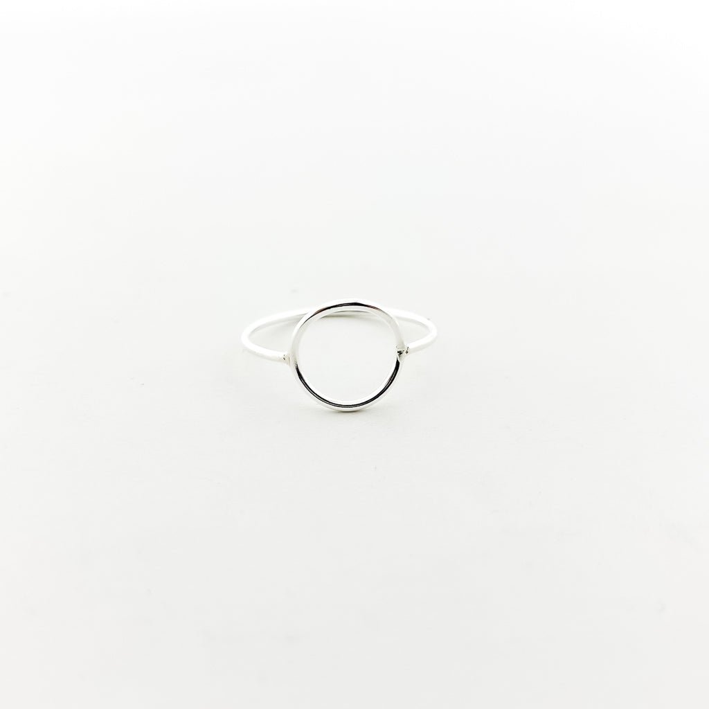 Luna Circle Ring | Silver - MTT Collective