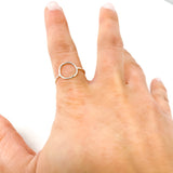 Luna Circle Ring | Silver - MTT Collective