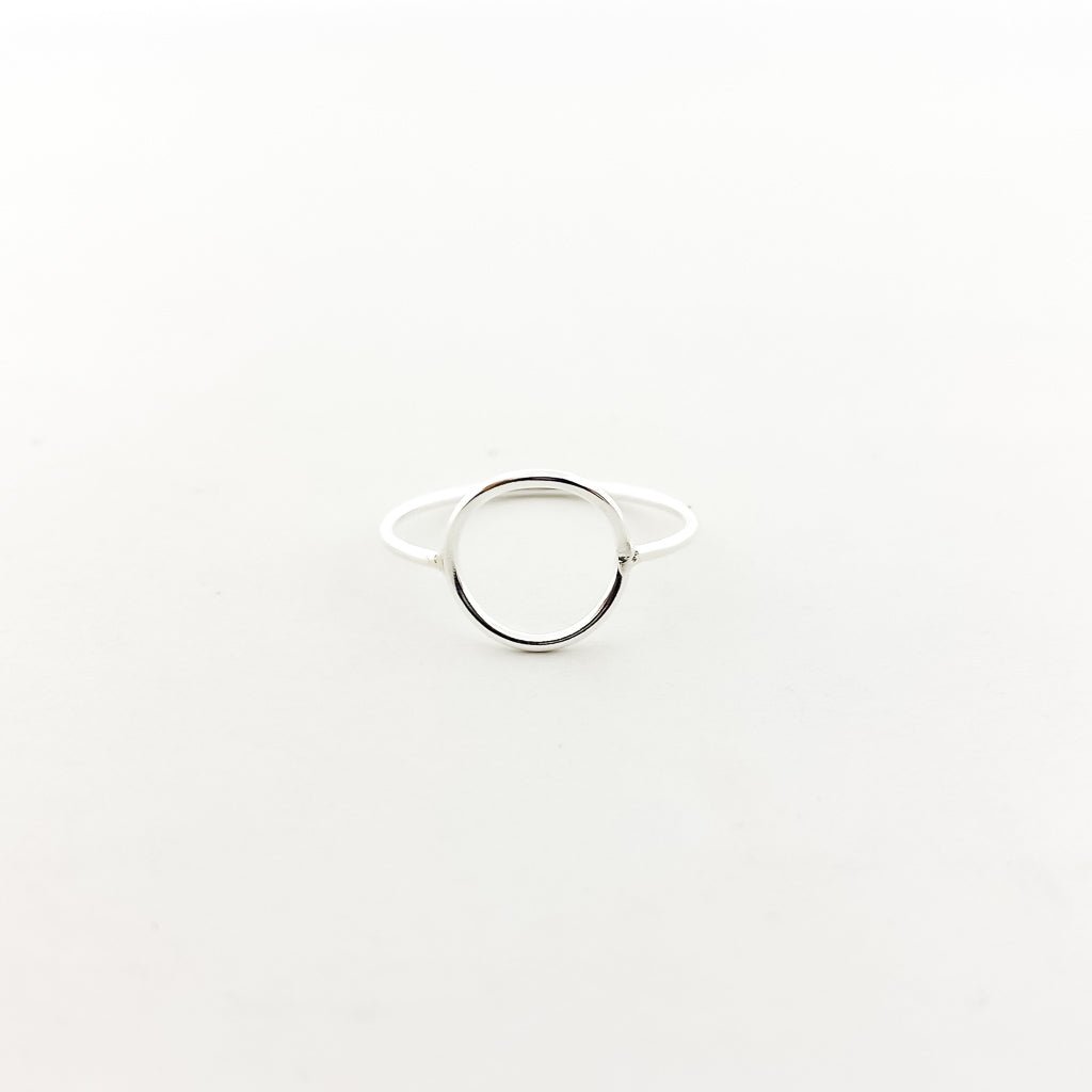 Luna Circle Ring | Silver - MTT Collective