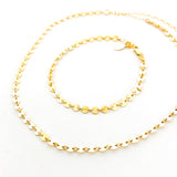 Luna Disc Chain Jewelry Set | Gold - MTT Collective