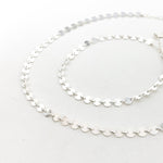 Luna Disc Chain Jewelry Set | Silver - MTT Collective