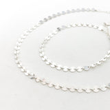 Luna Disc Chain Jewelry Set | Silver - MTT Collective