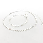 Luna Disc Chain Jewelry Set | Silver - MTT Collective