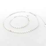 Luna Disc Chain Jewelry Set | Silver - MTT Collective