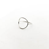 Luna Large Circle Ring | Silver - MTT Collective