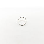 Luna Large Circle Ring | Silver - MTT Collective