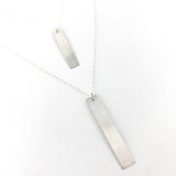 Lydia Long Wide Bar Necklace - MTT Collective