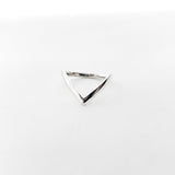 Lyla Deep V - Shape Ring | Silver - MTT Collective