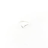 Lyla Small V - Shape Ring | Silver - MTT Collective