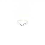Lyla Small V - Shape Ring | Silver - MTT Collective