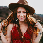 Maeve Large Double - Sided Elizabeth Isle Coin Necklace | Gold - MTT Collective