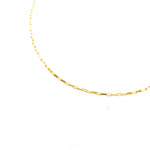 Mara Mini Rectangle Link Chain Necklace | Gold - MTT Collective
