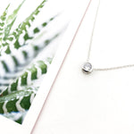 Maria Held Rhinestone Necklace | Silver - MTT Collective