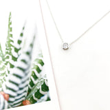 Maria Held Rhinestone Necklace | Silver - MTT Collective