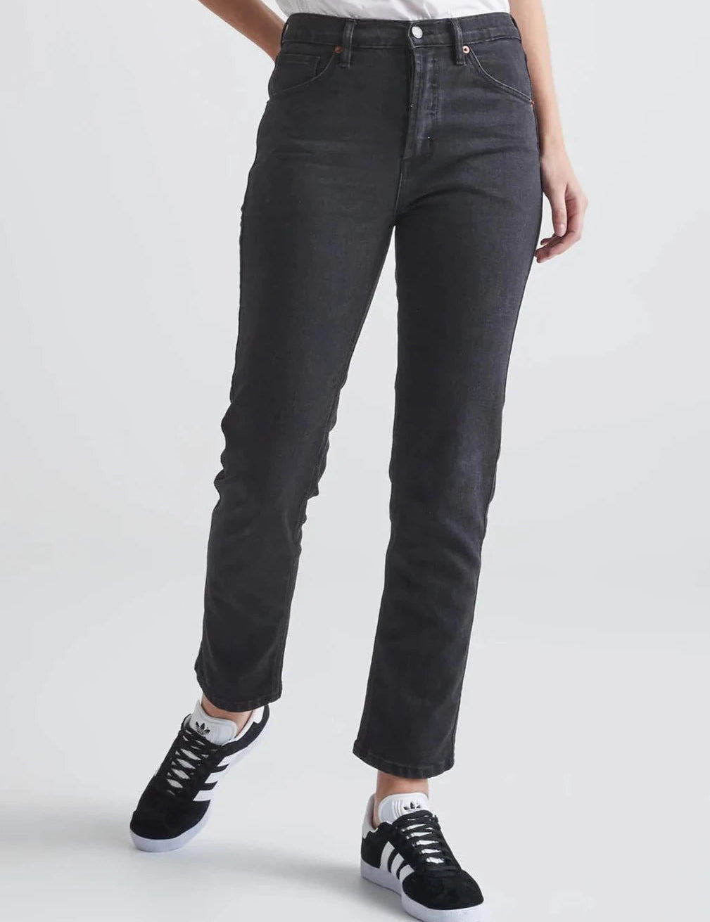 Midweight Performance Denim High Rise Jeans - MTT Collective