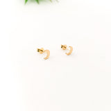 Moon Stud Earrings - MTT Collective
