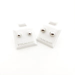 SPHERE STUD EARRINGS | STERLING SILVER | SIZE OPTIONS - MTT Collective