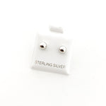 SPHERE STUD EARRINGS | STERLING SILVER | SIZE OPTIONS - MTT Collective