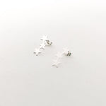 TRIPLE STAR STUD EARRINGS | STERLING SILVER - MTT Collective