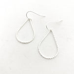 SMALL TWISTED DROP EARRINGS | STERLING SILVER - MTT Collective