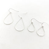 SMALL TWISTED DROP EARRINGS | STERLING SILVER - MTT Collective