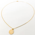 MINI DOUBLE-SIDED QUEEN ELIZABETH COIN NECKLACE | 14K GOLD-FILLED - MTT Collective