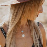 MINI DOUBLE-SIDED QUEEN ELIZABETH COIN NECKLACE | 14K GOLD-FILLED - MTT Collective