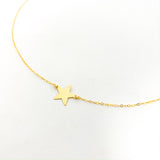 LARGE HELD STAR NECKLACE | 14K GOLD-FILLED - MTT Collective