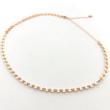 DISC CHAIN JEWELRY SET | 14K ROSE GOLD-FILLED | SET OF 2 - MTT Collective