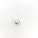 OPEN DESIGN PUFF HEART NECKLACE | STERLING SILVER - MTT Collective
