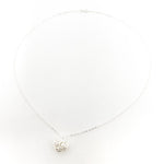 OPEN DESIGN PUFF HEART NECKLACE | STERLING SILVER - MTT Collective
