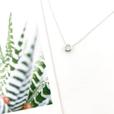HELD RHINESTONE NECKLACE | STERLING SILVER - MTT Collective