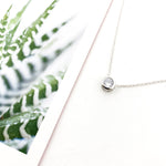 HELD RHINESTONE NECKLACE | STERLING SILVER - MTT Collective